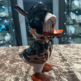 Donald Duck Sculpture With Baseball Bat