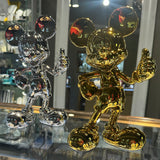 Mickey Mouse Sculpture Figurine - Gold
