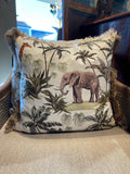 Velvet Safari Cushion