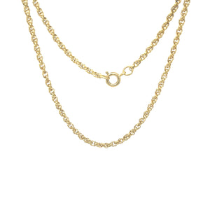 Antique Woven Rope Chain in 18ct Gold