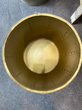 Brass Drum Stool Large