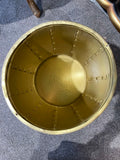 Brass Drum Stool Medium
