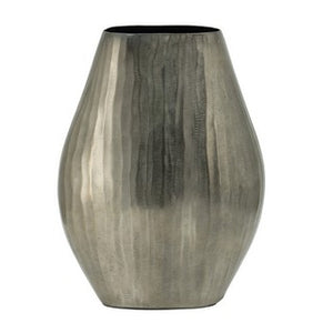 Oval Aluminium Vase