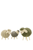 Felt Standing Sheep - Light Taupe