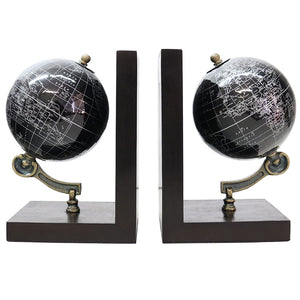 Globe Bookends