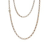 Oval Belcher Chain in 9ct Yellow Gold
