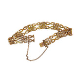 Vintage Gate Bracelet in 9ct Yellow Gold