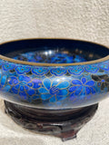 Cloisonne Bowl on Stand