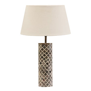 Accent  Bone and Brass Lamp