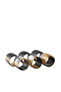 Horn Napkin Ring - Set of 6