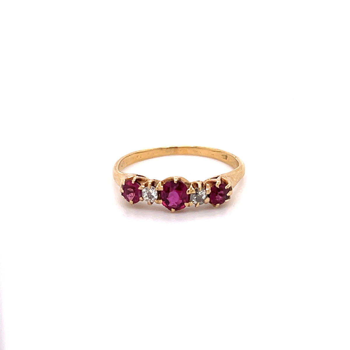 Antique Victorian Ruby Diamond Ring – Jems of Remuera