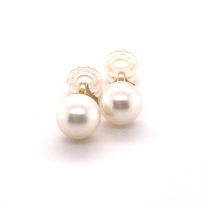 South Sea White Pearl Clip On Earrings