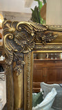 Ornate Gold Mirror with Bevelled Glass