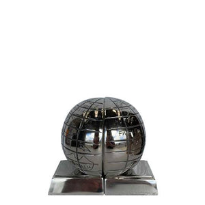Aluminum Globe Bookends
