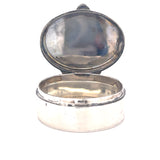 Sterling Silver Pill Box with Golf Caddy