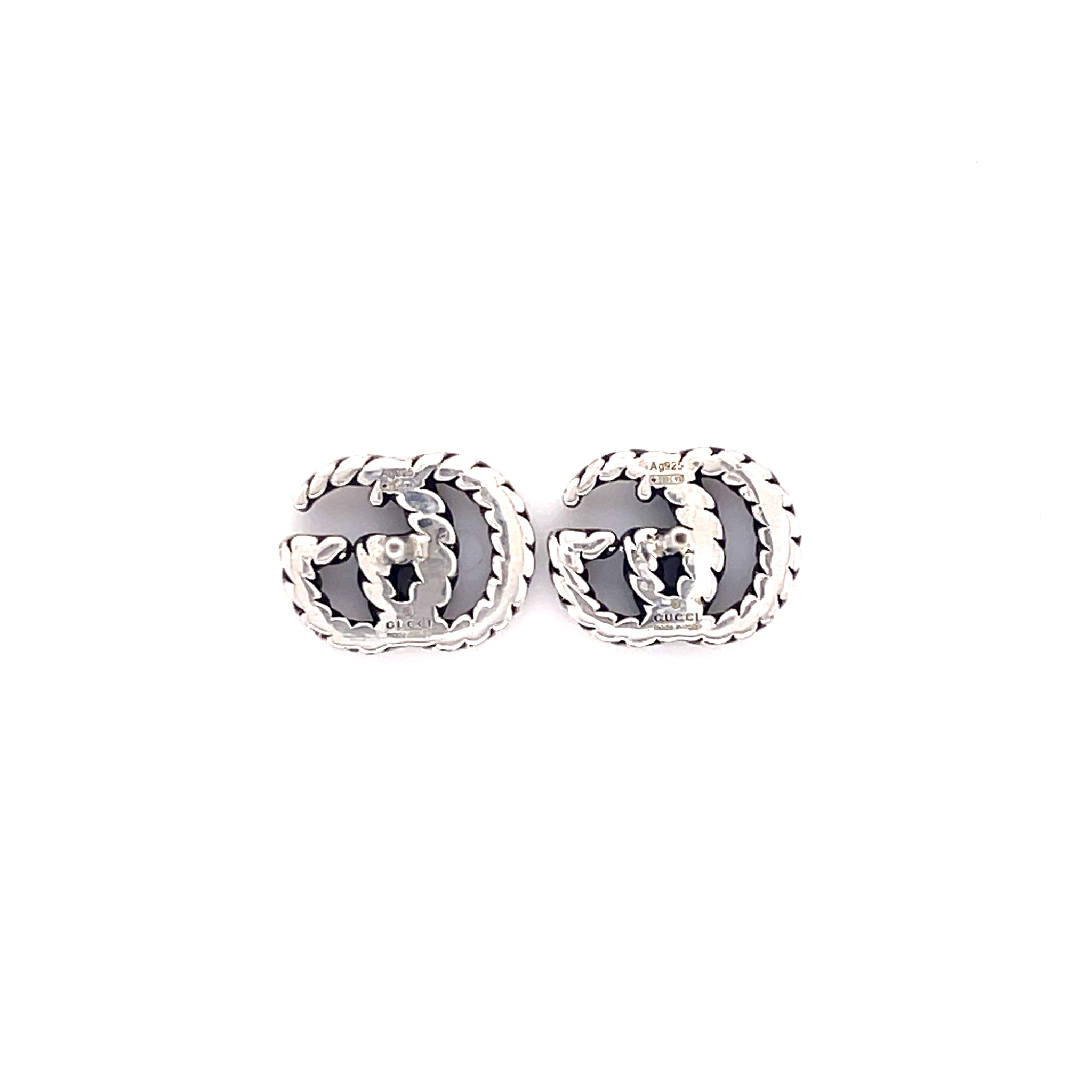 Gucci Double G Earrings in Sterling Silver – Jems of Remuera