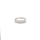 Diamond 5 Stone Half Eternity Ring