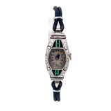 Art Deco Diamond Platinum Watch