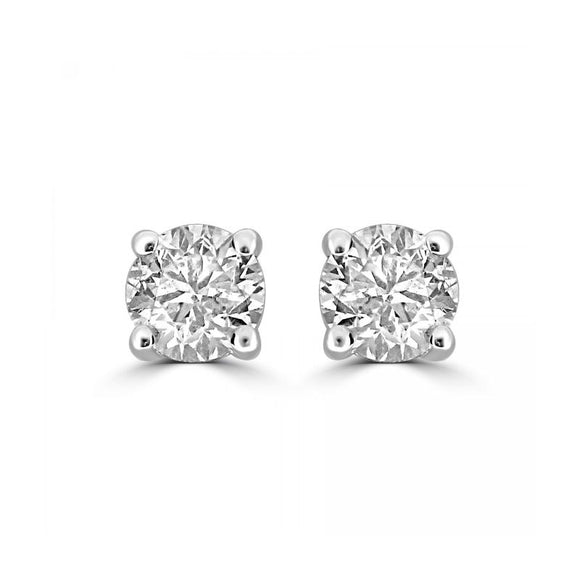 Diamond Stud Earrings 0.80 carats