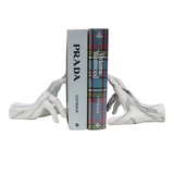 Marble Hand Bookends
