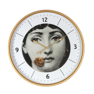 Round Face Clock Lovers Charm