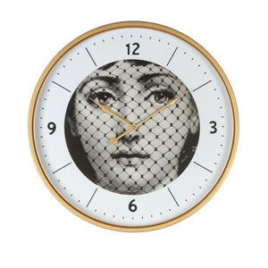 Veil Face Clock