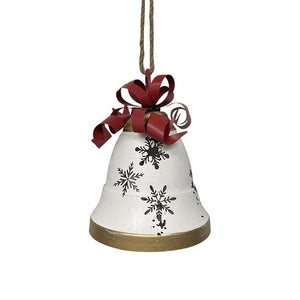 Red and White Christmas Bell
