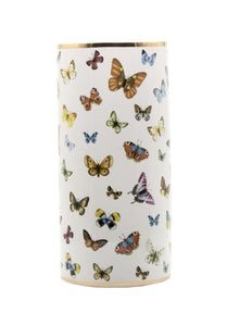 Butterfly Umbrella Stand / White