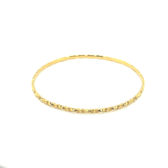 Gold Bangle in 22ct Gold