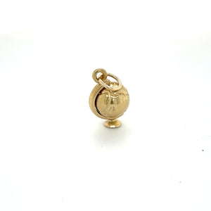 Vintage Globe Charm in 9ct Gold