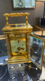 Antique Brass Carriage clock