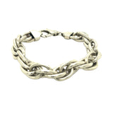 Woven Link Bracelet in Sterling Silver