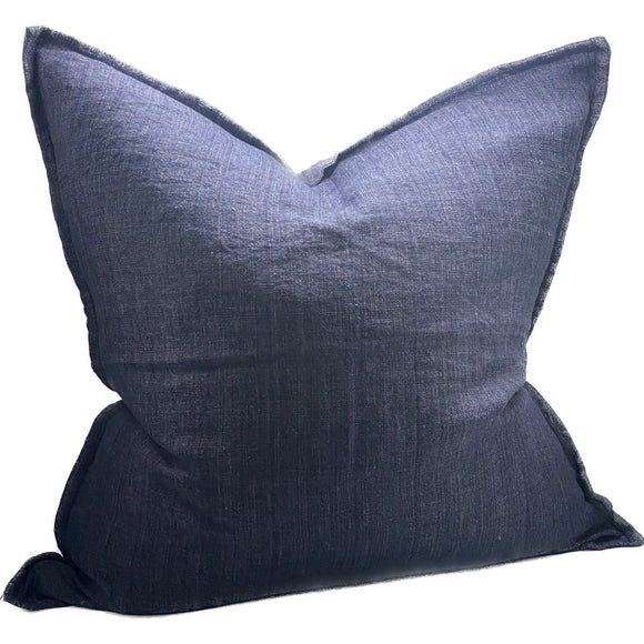 Linen Cushion - Demin