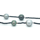 Tahitian Pearl and Spinel Necklace