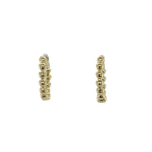 Ball Huggie 9ct Gold Earrings