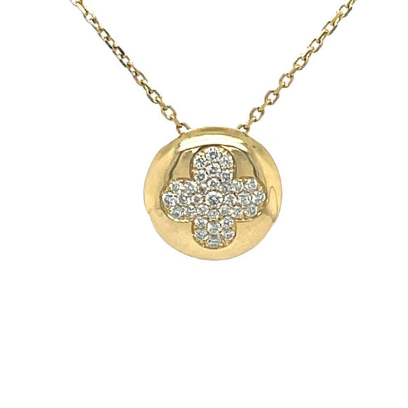 Diamond Alhambra Necklace