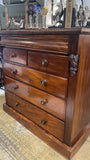 Georgian Mahogany Chest Large