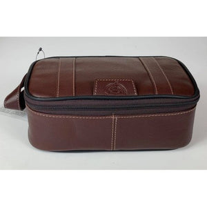 Mens Leather Toilet Kit