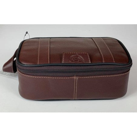 Mens Leather Toilet Kit