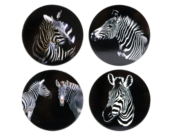 Zebra Mane Coasters
