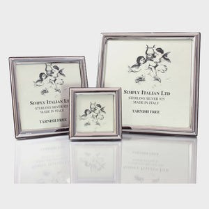 Sterling Silver Frame - Square Medium