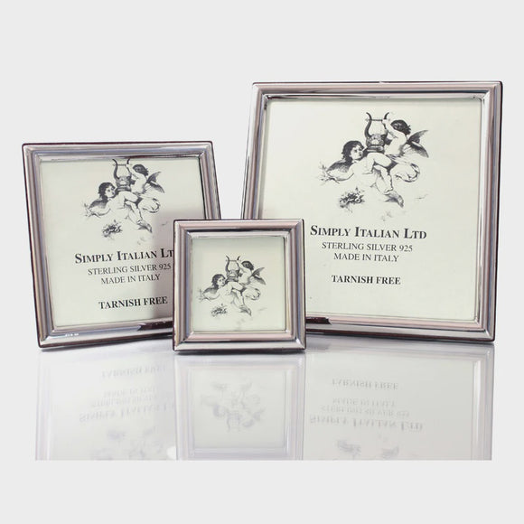 Sterling Silver Frame - Square Medium