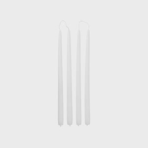 Candle Taper - Set of 4 Pure White