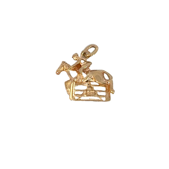 Equestrian Charm in 9ct Yellow Gold