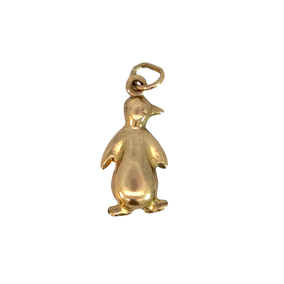 Penguin Charm in 9ct Yellow Gold