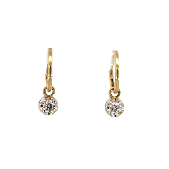 Diamond Drop Enhancer Earrings