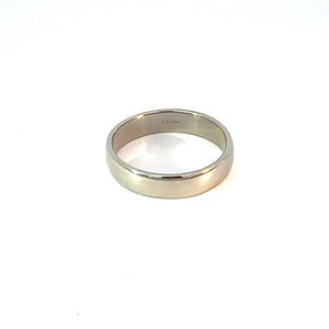 Mens Platinum Wedding Band