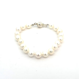 Baby Pearl Bracelet White 12cm