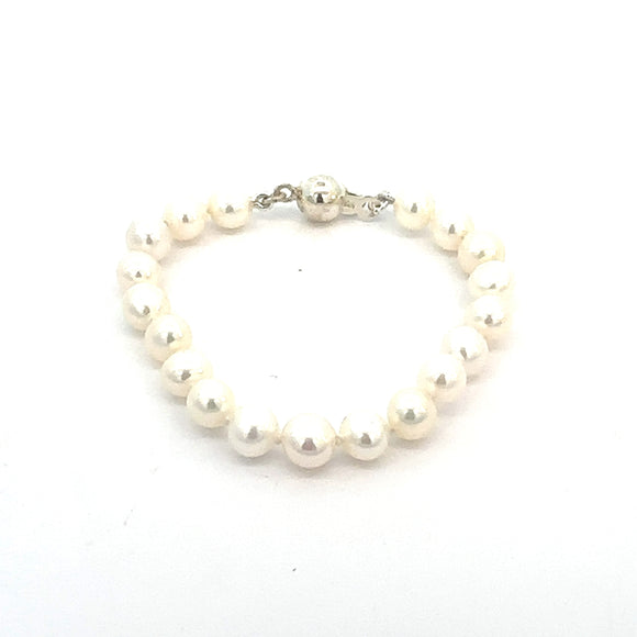 Baby Pearl Bracelet White 12cm