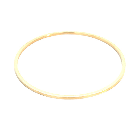 Square Profile Round Bangle